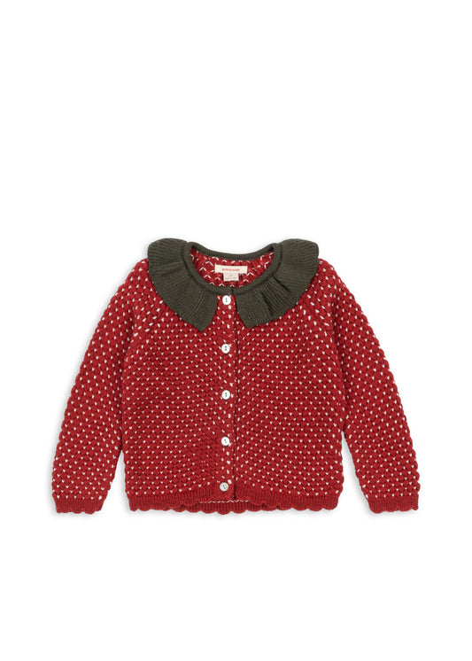 STRAWBERRY CARDIGAN